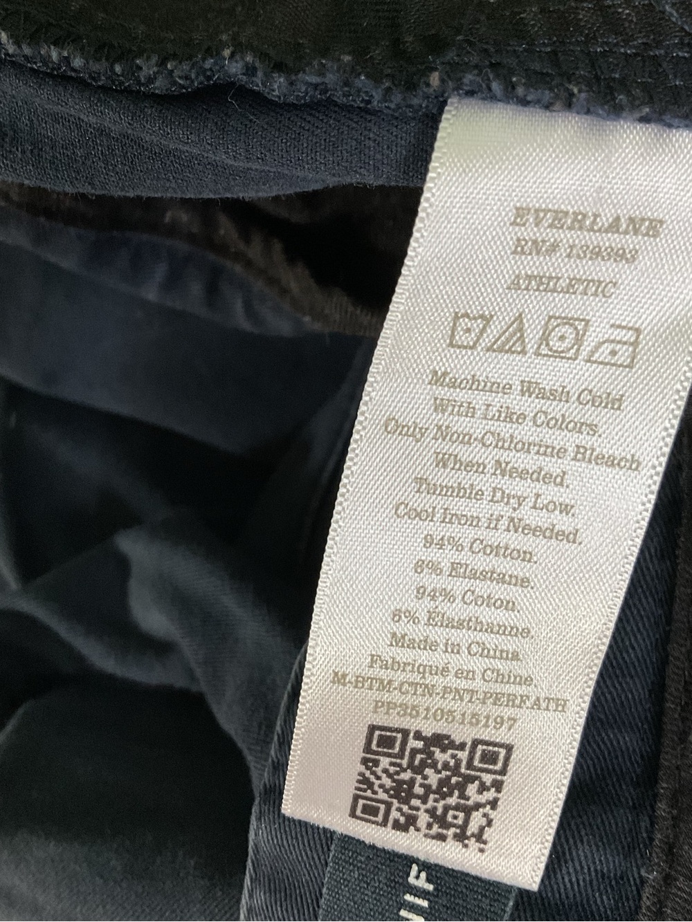 Everlane Navy The Performance Chino Pants Size 32 - Picture 14 of 15